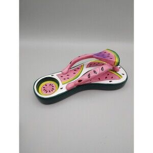 Diane's Happy Toes What a Melon Flip Flop Candle Holder